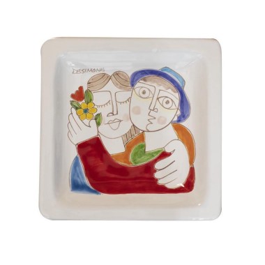 Ceramic squared plate PQFKE Ceramic squared plate PQFKE